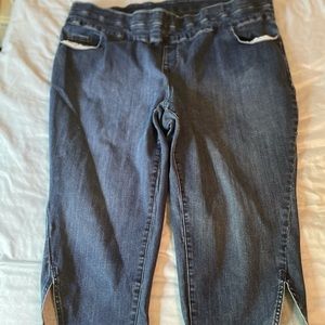 Size 3xp denim capri pants